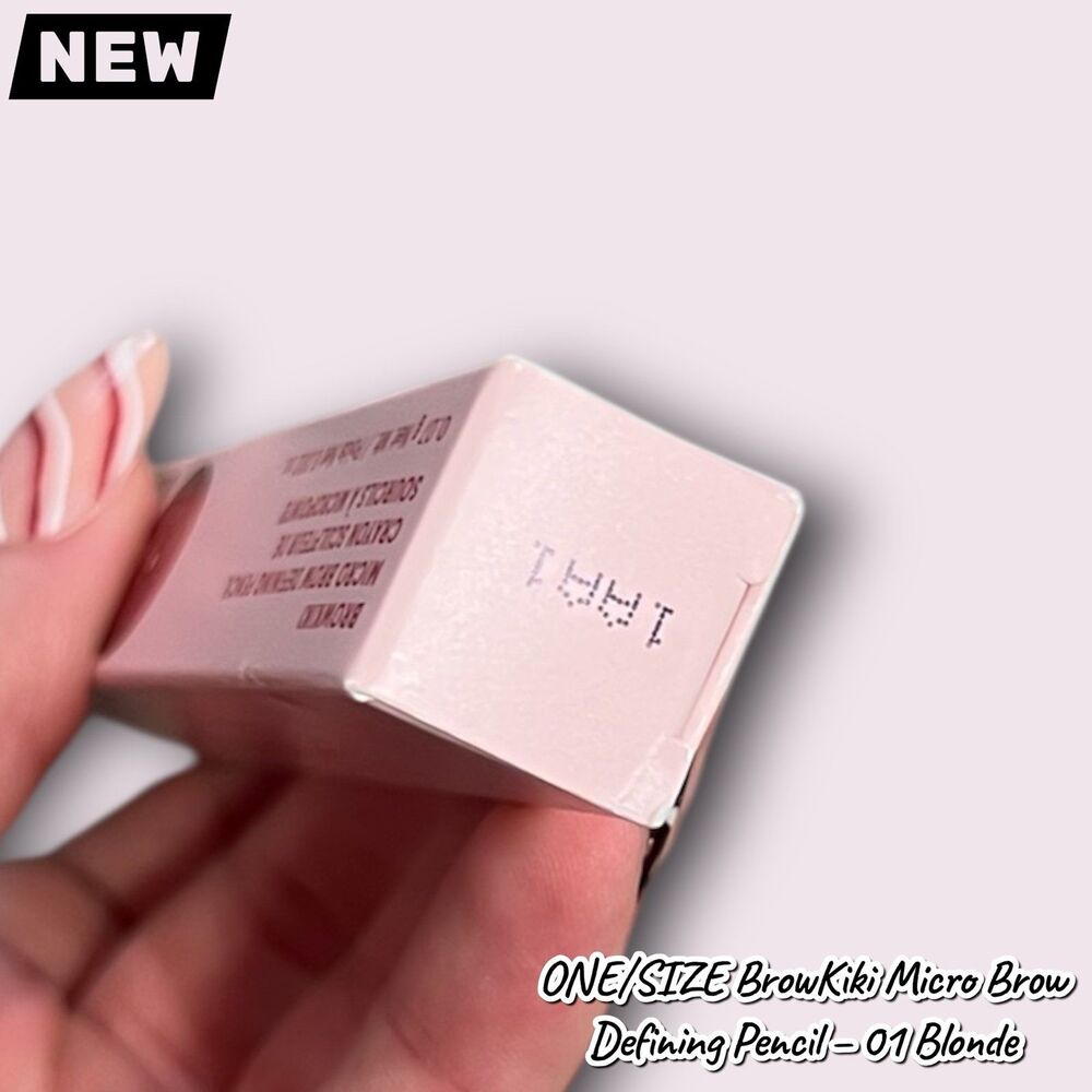 NEW NWT ONE/SIZE BrowKiki Micro Brow Defining Pencil – 01 Blonde - Picture 4 of 8
